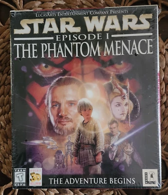 Star Wars Episode One Phantom Menace (PCCD) New US Retail Big Box Edition Sealed - Image 1 of 4