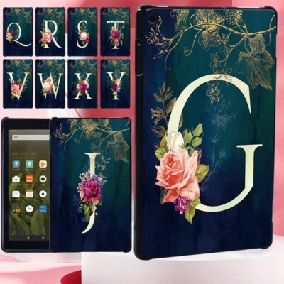 Flower Tablet Protective Case Cover For Amazon Fire HD 8/8 Plus/8 12th 2024 +Pen - Image 1 of 4