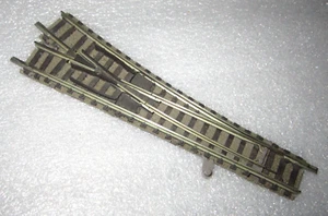 FLEISCHMANN 9171 N PICCOLO RIGHT HAND TURN OUT SWITCH POINT TRACK SECTION 'E' - Picture 1 of 5