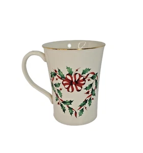 Taza de Navidad Lenox Holiday Warmest Wishes para hacer feliz - Imagen 1 de 6