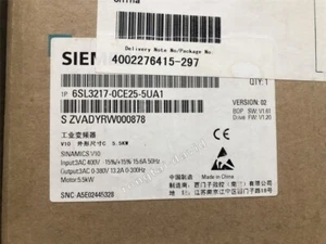 6SL3217-0CE25-5UA1 SIEMENS Nuevo Envío Rápido Por DHL - Imagen 1 de 2