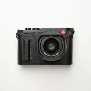 Funda protectora de cuero genuino con media cámara para Leica Q3 - Imagen 1 de 19