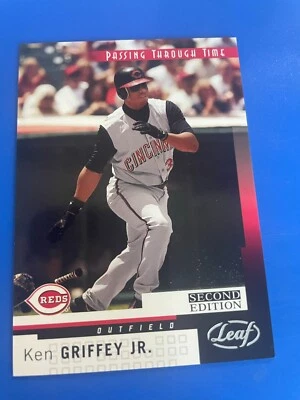 2004 Leaf Second Edition #268 Ken Griffey Jr. Passing through Time-  Reds {22b4| - Image 1 of 3