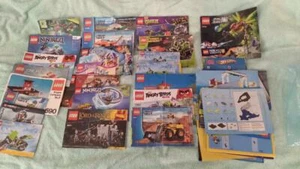 Lego Instruction Booklets, Miscellaneous, plus some damaged ones - Picture 1 of 1