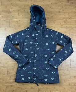 Burton Dry Ride Jacket - Mountain Mtn Dew Women’s Size Small Blue & Turquoise - Picture 1 of 8