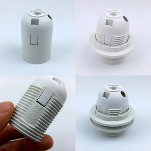 Anillo de dos tonos con soporte de zócalo de bombilla Edison hilo sin rosca - Imagen 1 de 15
