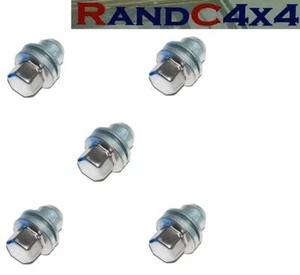5x Dado ruota in lega LR068126 Land Rover Discovery 3 e 4 con tappo inox - Foto 1 di 1