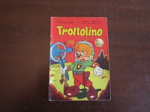 TROTTOLINO N.2 ORIGINALE ED. IL PONTE 1954 CON VOLPETTO !!! - Imagen 1 de 6