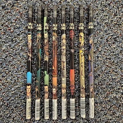 Lápices sin afilar vintage Star Wars Episodio I amenaza fantasma Foto 1 de 4