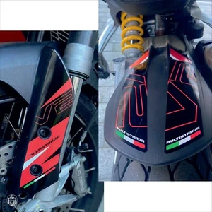 Adesivi parafango anteriore posteriore Ducati Multistrada V2 950 Enduro red bk - Picture 1 of 2