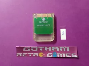 Memory Card Tarjeta de Memoria transparente original Ps1 Play Station leer 8 - Imagen 1 de 2