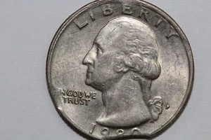 1980-P Washington Quarter Triple Clip Error Coin Grades MS (ERR633) - Picture 1 of 4
