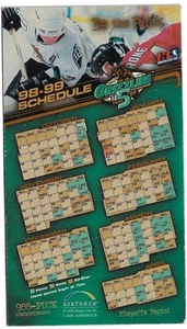 RARE 1998-99 Utah Grizzlies IHL MAGNET Hockey Schedule !!! AirTouch - Picture 1 of 1
