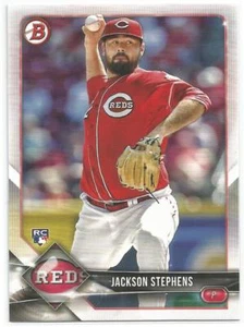 Jackson Stephens Cincinnati Reds 2018 Bowman Rookie Card - Picture 1 of 3
