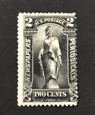 US 1895 FMH SC# PR 103 2c Newspaper Stamp.   (W45) - Image 1 of 2