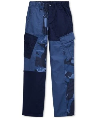 Pantalones cargo Polo Ralph Lauren grandes camuflados con retazos para niños Foto 1 de 2