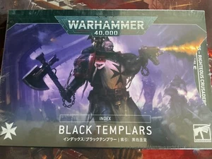 Warhammer 40,000 40K Index: BLACK TEMPLARS cards New in shrink - Picture 1 of 2