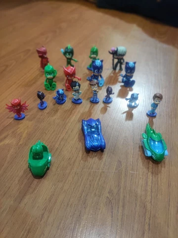 Lot of 19 PJ Masks Toys Figures Owlette Catboy Gekko action figures toy Figurine Cover