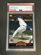 1995 SP DIE-CUT #14 HIDEO NOMO PSA 8 NM-MT 003