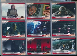 2017 TOPPS STAR WARS THE LAST JEDI SERIES 2 COMPLETE BASE 100 CARD SET - Picture 1 of 1