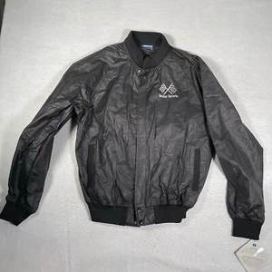 Holloway Racing Herren M schwarz Motorsport Nylon Jacke Mantel Racing - Bild 1 von 6