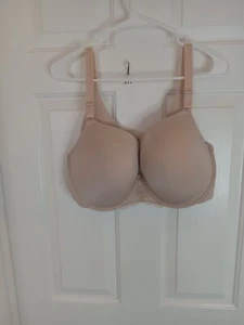 Torrid Curve 40DDD Bra Tan Padded Underwire Push Up T Shirt Bra - Picture 1 of 12