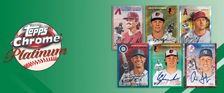 2023 Topps Chrome Platinum Anniversary - Autos, Parallels, Refractors Free Ship - Image 1 of 1