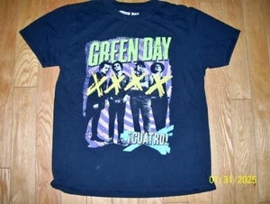 Green Day icuatro! Tee Shirt Size Large - Picture 1 of 1