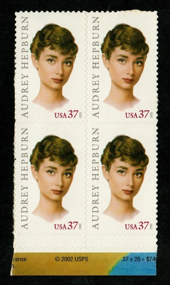 Scott 3786 37¢ Audrey Hepburn  MNH Free shipping in USA! - Image 1 of 1