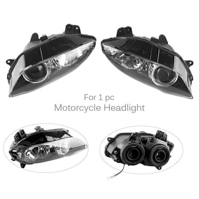 Rennrad Scheinwerfer Kopf Lampe klar Montageset für Yamaha YZF-R1 2004-2006 - Image 1 of 4