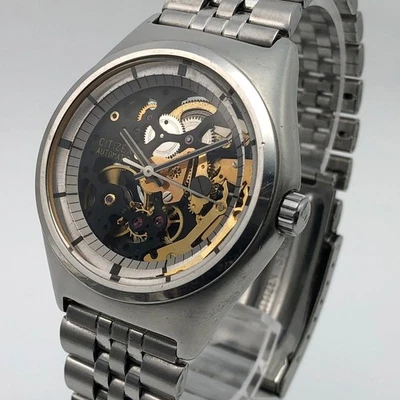 Esqueleto automático Citizen Cal.7601 25J vintage años 70 automático Japón #2266 Foto 1 de 4