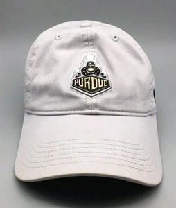 Purdue University Boilermakers Mütze grau verstellbarer Riemen hinten Legacy Cap - Bild 1 von 5