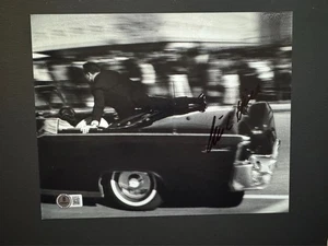 Clint Hill signed secret service JFK Assassination 8x10 photo Beckett BAS coa - Picture 1 of 1