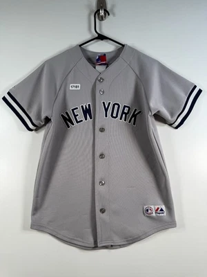 Camiseta gris Majestic Kids Alex Rodriguez #13 New York Yankees MLB talla L 18,5x25 Foto 1 de 4