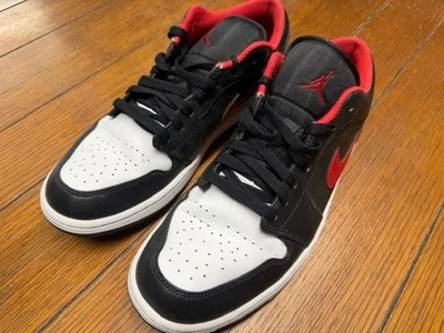 Nike Air Jordan 1 Puntera Blanca Baja Para Hombre Talla 11 ¡Apenas Usadas! #553558-063 ¡GRAN REGALO! Foto 1 de 4