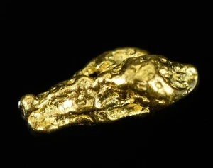 Natürliches Goldnugget australisch 0,33 Gramm echt - Bild 1 von 9