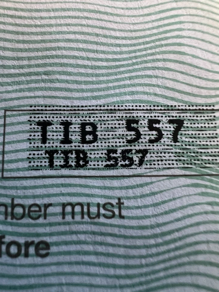 Private Registration Number Plate - Image 1 of 1