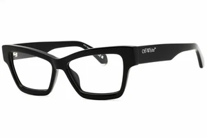 OFF WHITE STYLE 77 1000 Eyeglasses Black Frame 55mm - Picture 1 of 4