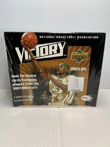 2003-04 Victory Upper Deck NBA Caja Sellada Minorista 36 Paquetes LeBron Novato NUEVO - Imagen 1 de 6
