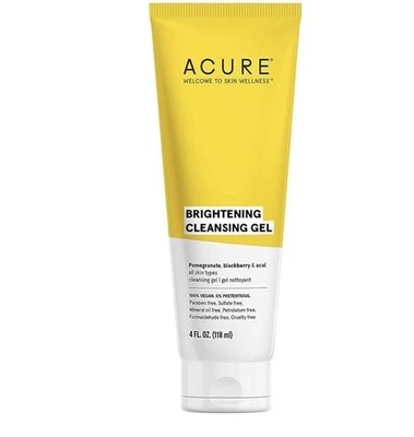 ACURE Brightening Cleansing Gel 4 fl oz (118 Ml)