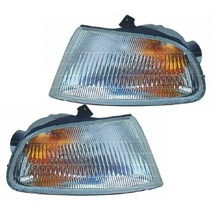 92-95 Civic EG6 2/3DR Coupe Hatchback Clear Amber Corner Turn Signal Light - Picture 1 of 4