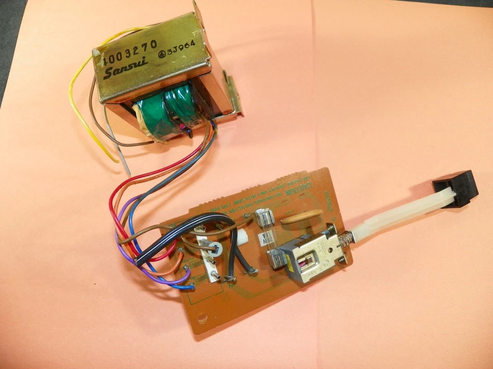 Sansui SC-3300/3330 Cassette deck power switch & multi voltage Transformer G1261 - Image 1 of 4