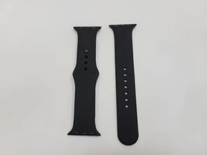 Generic Apple Watch Sport Band (46mm, 45mm, 44MM, 42MM) 3PC - Black- New - Picture 1 of 1