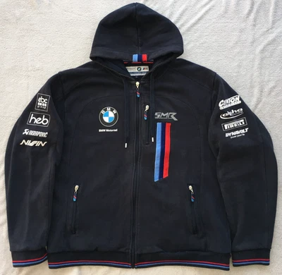 BMW Motorrad World SBK Team SMR Motorsport Racing men Zip Sweater Jacket size XL - Image 1 of 4