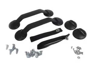 Innen Türgriff Griff Set schwarz für Porsche 911 964 993 RS Türverkleidungen - Picture 1 of 1