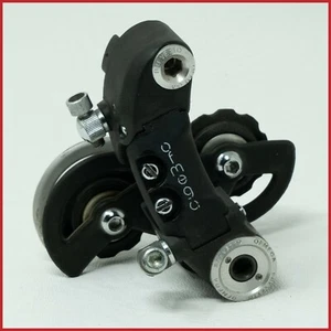 NUEVO DE LOTE ANTIGUO OFMEGA MISTRAL DESVIADOR TRASERO MECH 80S 7 VELOCIDADES BICICLETA DE CARRETERA DE PLÁSTICO - Imagen 1 de 5