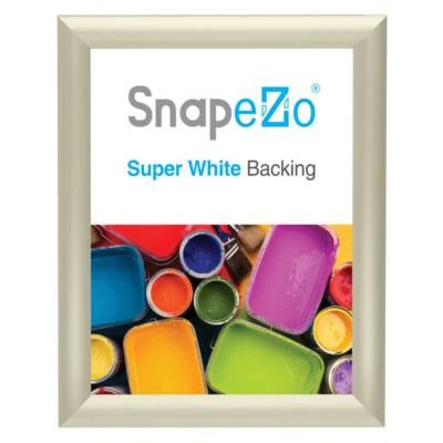 SnapeZo® Cream 8x10 Photo Frame - 1" Profile - Image 1 of 4