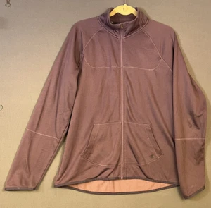 Chaqueta para mujer Champion Duofold control cálido rendimiento ciruela púrpura - Imagen 1 de 11
