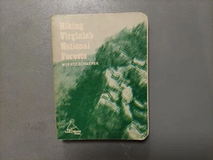 Hiking Virginia's National Forests by Wuertz-Schaefer Paperback 1977 First Ed - Picture 1 of 5