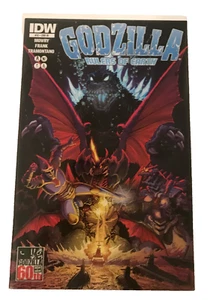 GODZILLA GOBERNERS OF EARTH #12 DESTROYAH 1:10 VARIANTE DE INCENTIVO MINORISTA IDW CASI NUEVO - Imagen 1 de 1